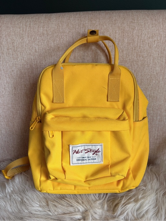 Handbags - Hot Style Yellow Canvas Mini Backpack